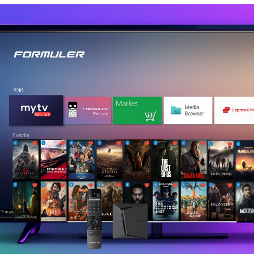 Interface pro de My TV Online2 Formuler Z10