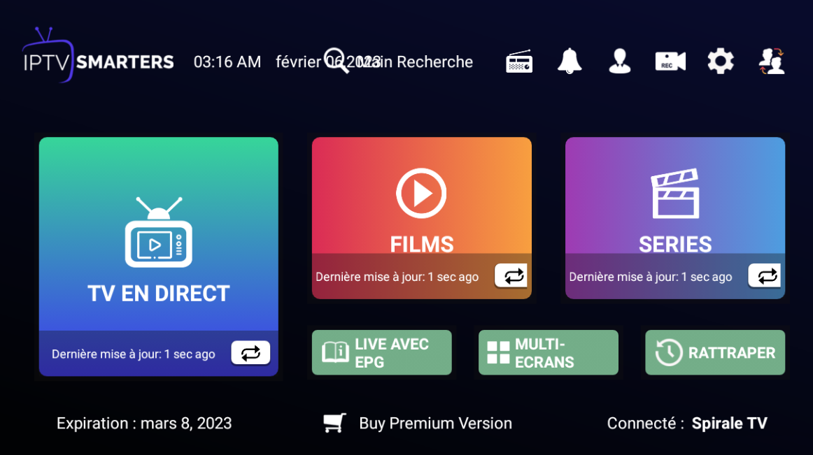 iptv smarters pro ne fonctionne pas sur tv samsung